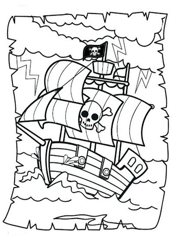 ausmalbilder beste piraten -3