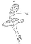 ausmalbilder beste ballerina-10