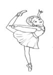 ausmalbilder beste ballerina-5